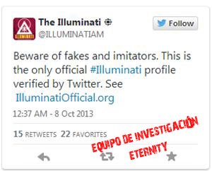 "El único perfil oficial de los Illuminati"
