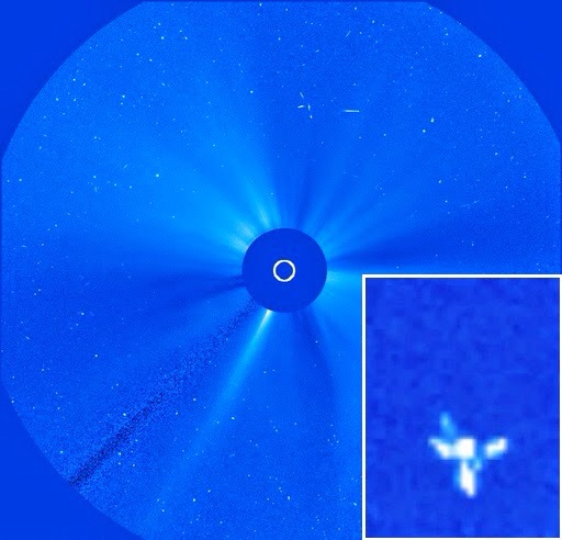Aparece gigantesco objeto en el Sol y explota satélite militar estadounidense  Img_4301